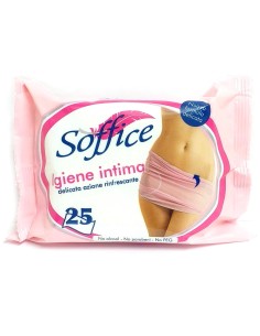 soffice salviettine imbevute per igiene intima - 25 pezzi - tascabili: tuttocasashop.live: igiene e cura della persona