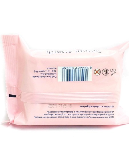 soffice salviettine imbevute per igiene intima - 25 pezzi - tascabili: tuttocasashop.live: igiene e cura della persona