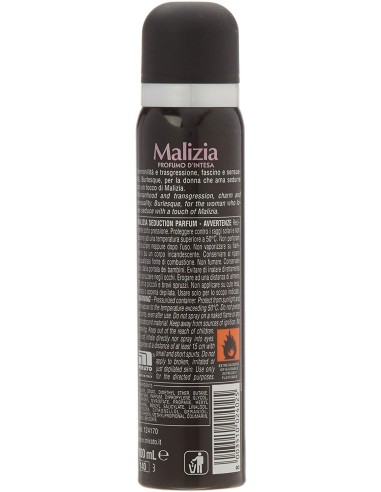 malizia deodorante spray donna - 100ml - burlesque: tuttocasashop.live: igiene e cura della persona