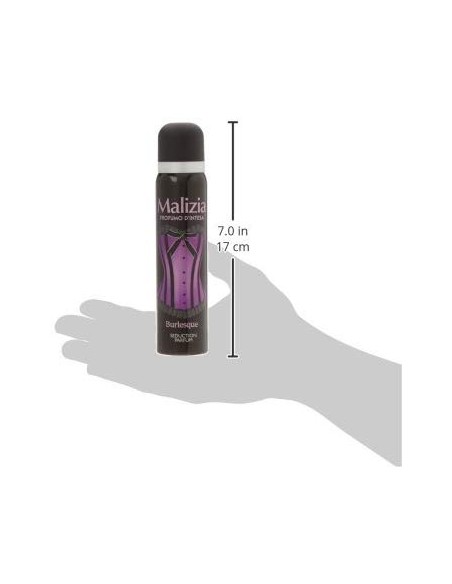 malizia deodorante spray donna - 100ml - burlesque: tuttocasashop.live: igiene e cura della persona