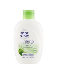 fresh&clean detergente intimo - ph 5.5 - 200ml - aloe vera e salvia: tuttocasashop.live: igiene e cura della persona