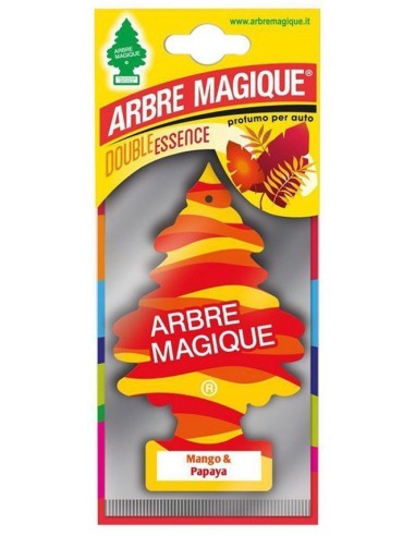 arbre magique alberello deodorante per auto - 1 pezzo - mango e papaya: tuttocasashop.live: pulizia e cura della casa
