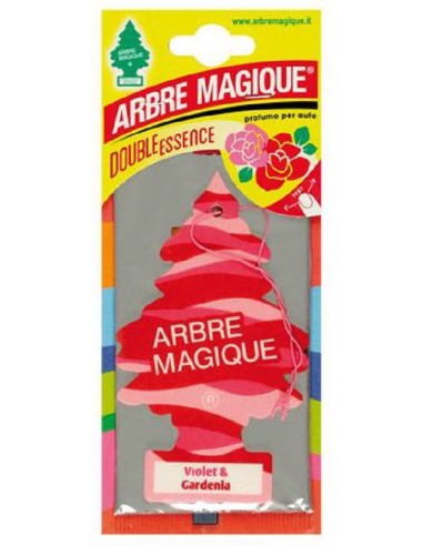 arbre magique alberello deodorante per auto - 1 pezzo - violet e gardenia: tuttocasashop.live: pulizia e cura della casa
