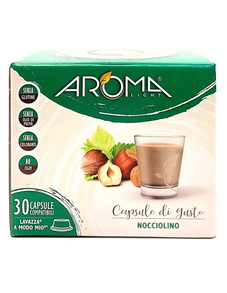 aroma light 30 capsule di gusto - nocciolino - compatibili a modo mio: tuttocasashop.live: altro - bazar