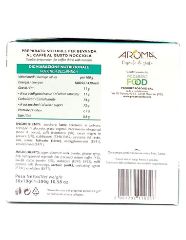 aroma light 30 capsule di gusto - nocciolino - compatibili a modo mio: tuttocasashop.live: altro - bazar