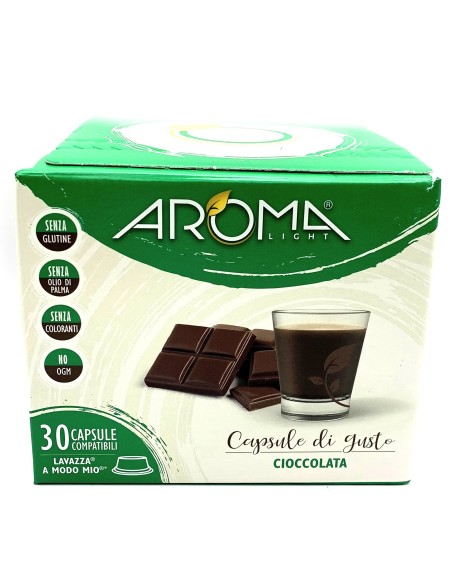 aroma light 30 capsule di gusto - cioccolata - compatibili a modo mio: tuttocasashop.live: altro - bazar