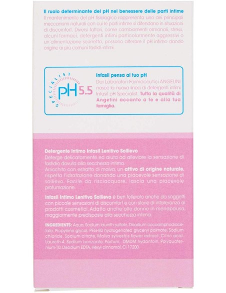 infasil detergente intimo - 200ml - lenitivo: tuttocasashop.live: igiene e cura della persona
