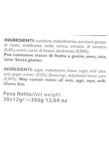 aroma light 30 capsule di gusto - zenzero e limone - compatibili a modo mio: tuttocasashop.live: altro - bazar