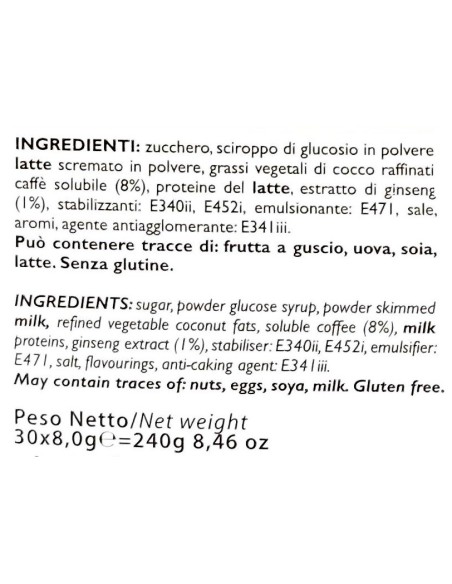 aroma light 30 capsule di gusto - ginseng - compatibile nespresso: tuttocasashop.live: altro - bazar