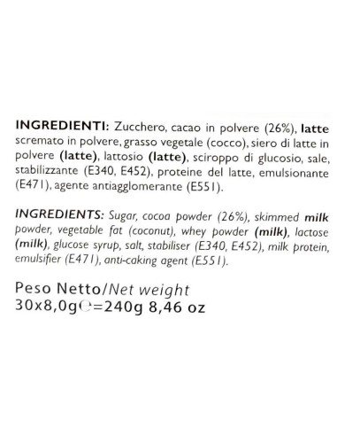aroma light 30 capsule di gusto - cioccolata - compatibili nespresso: tuttocasashop.live: altro - bazar