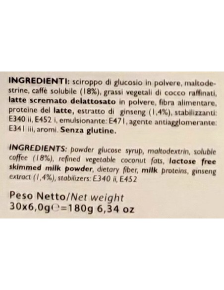 aroma light 30 capsule di gusto ginseng light senza lattosio -espresso point: tuttocasashop.live: altro - bazar