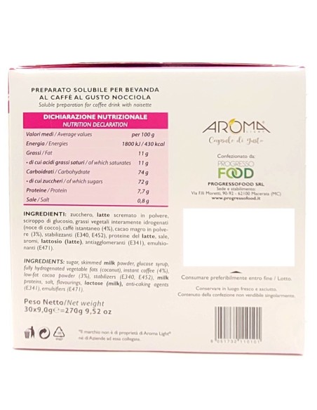 aroma light 30 capsule di gusto - nocciolino - compatibili espresso point: tuttocasashop.live: altro - bazar