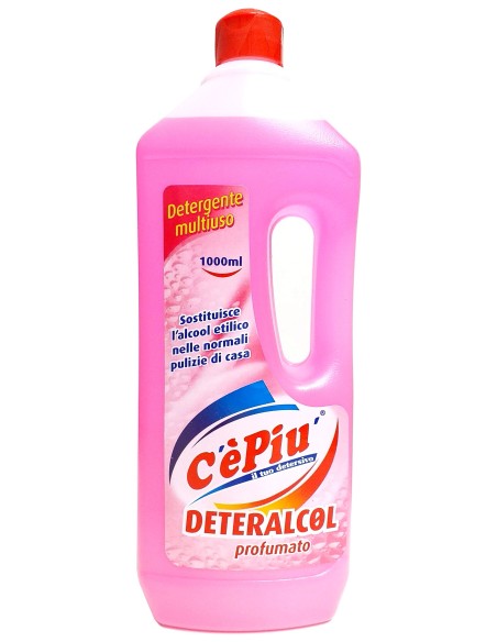 ce' piu' deteralcol prufumato - 1 litro - sostituisce l'acool etilico: tuttocasashop.live: pulizia e cura della casa
