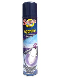 splendida appretto stiro spray - 300ml - inamidante per stiratura: tuttocasashop.live: prodotti per bucato e tessuti