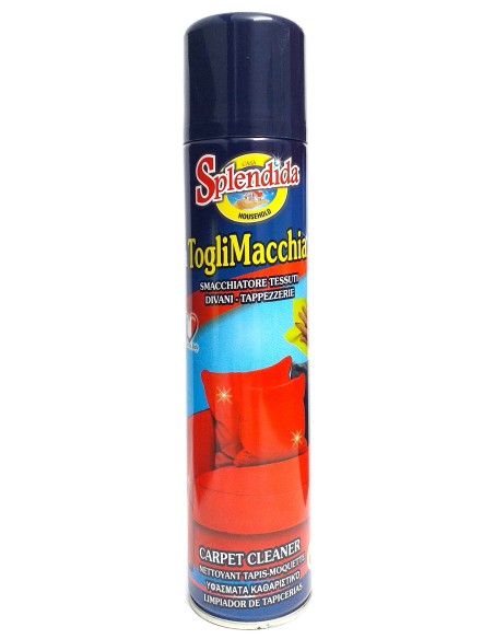 splendida toglimacchia spray - 300ml - tappeti tessuti tappezzerie moquette: tuttocasashop.live: prodotti per bucato e tessuti