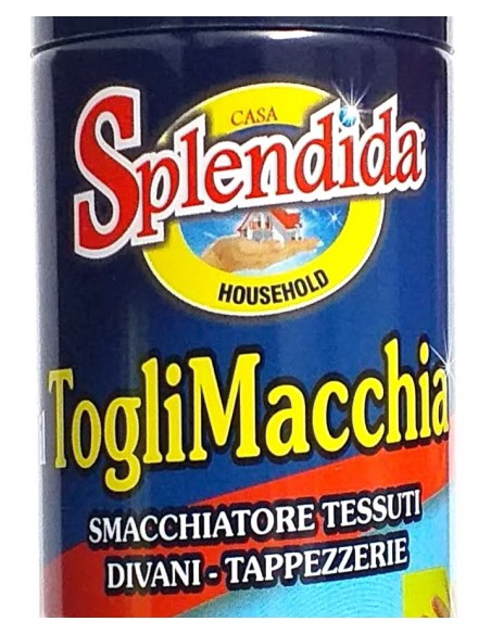 splendida toglimacchia spray - 300ml - tappeti tessuti tappezzerie moquette: tuttocasashop.live: prodotti per bucato e tessuti