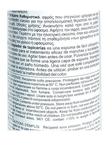 splendida toglimacchia spray - 300ml - tappeti tessuti tappezzerie moquette: tuttocasashop.live: prodotti per bucato e tessuti