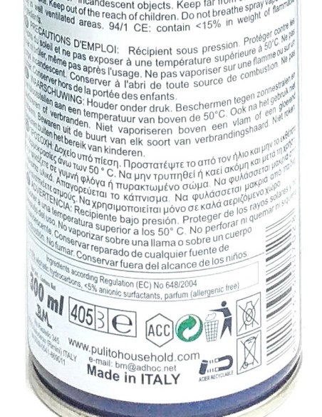 splendida toglimacchia spray - 300ml - tappeti tessuti tappezzerie moquette: tuttocasashop.live: prodotti per bucato e tessuti