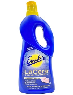 emulsio facile cera per pavimenti 725ml - classica - senza lucidatrice: tuttocasashop.live: pulizia e cura della casa