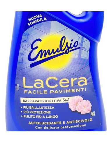 emulsio facile cera per pavimenti 725ml - classica - senza lucidatrice: tuttocasashop.live: pulizia e cura della casa