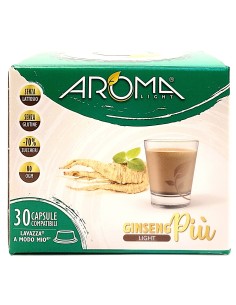 aroma light 30 capsule di gusto - ginseng light senza lattosio - a modo mio: tuttocasashop.live: altro - bazar