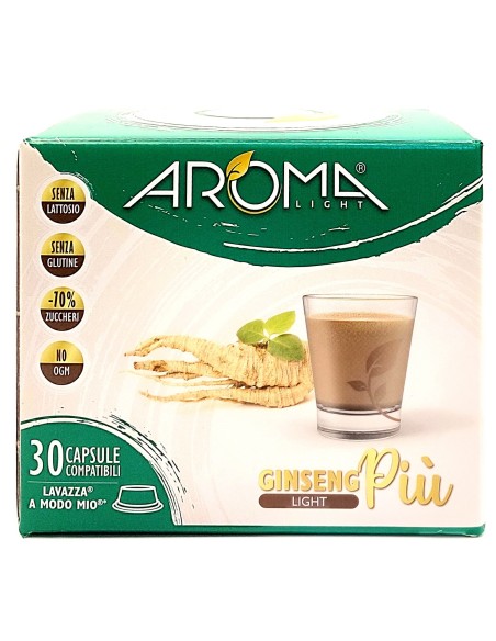 aroma light 30 capsule di gusto - ginseng light senza lattosio - a modo mio: tuttocasashop.live: altro - bazar