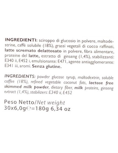 aroma light 30 capsule di gusto - ginseng light senza lattosio - a modo mio: tuttocasashop.live: altro - bazar