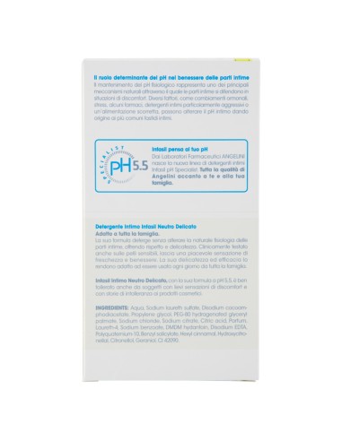 infasil detergente intimo - 200ml - neutro: tuttocasashop.live: igiene e cura della persona