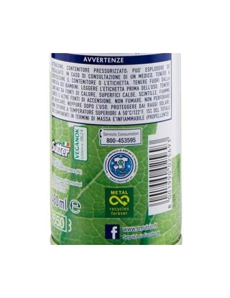 emulsio stirabene appretto spray - 480ml - naturale - facilita la stiratura: tuttocasashop.live: prodotti per bucato e tessuti