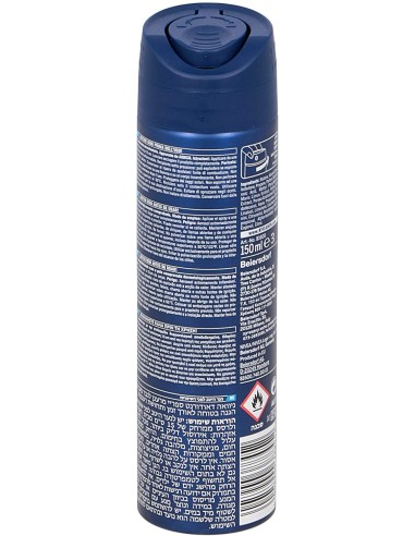 nivea deodorante spray - 150ml - for men - 48h - fresh active - dermo tested: tuttocasashop.live: igiene e cura della persona