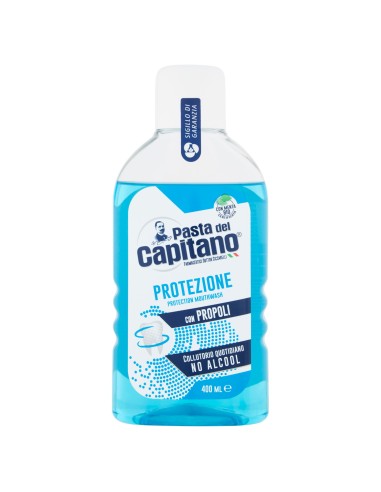 pasta del capitano collutorio per igiene dentale 400ml - blu - protezione: tuttocasashop.live: igiene e cura della persona