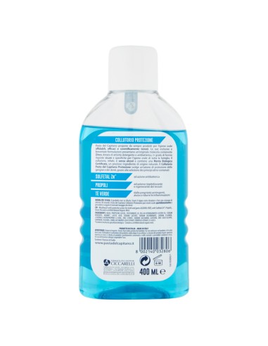pasta del capitano collutorio per igiene dentale 400ml - blu - protezione: tuttocasashop.live: igiene e cura della persona