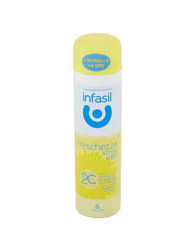 infasil deodorante spray - 150ml - freschezza attiva 48h - 2c: tuttocasashop.live: igiene e cura della persona
