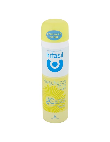 infasil deodorante spray - 150ml - freschezza attiva 48h - 2c: tuttocasashop.live: igiene e cura della persona