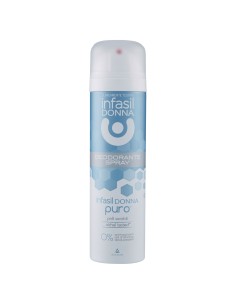 infasil deodorante spray 150ml - donna puro - pelli sensibili nichel tested: tuttocasashop.live: igiene e cura della persona