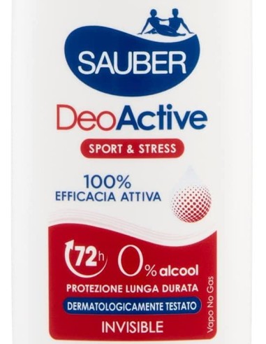 sauber deodorante vapo no-gas 75ml - active: tuttocasashop.live: igiene e cura della persona
