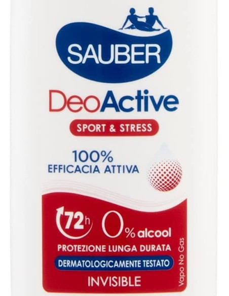 sauber deodorante vapo no-gas 75ml - active: tuttocasashop.live: igiene e cura della persona