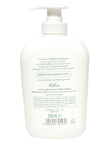 pino silvestre detergente intimo ph5 - 250ml - antibatterico - tea tree oil: tuttocasashop.live: igiene e cura della persona