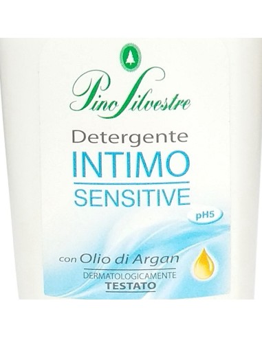 pino silvestre detergente intimo ph5 - 250ml - sensitive con olio di argan: tuttocasashop.live: igiene e cura della persona