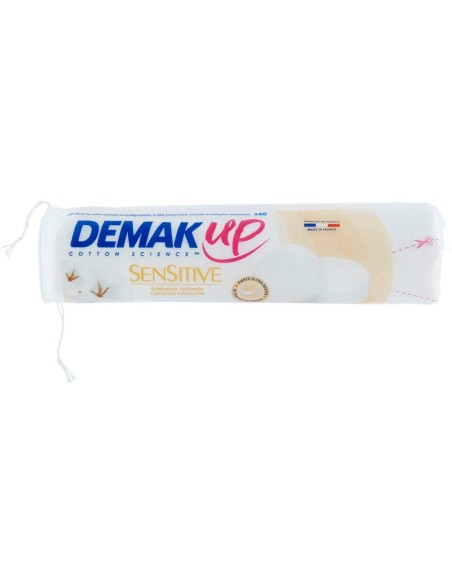 demak'up dischetti truccanti rotondi - 60 pezzi - sensitive: tuttocasashop.live: igiene e cura della persona