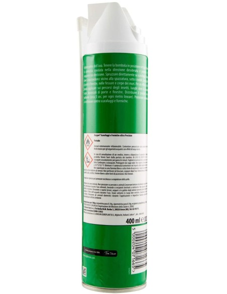 baygon insetticida spray scarafaggi e formiche - 400ml - precision - cannula: tuttocasashop.live: pulizia e cura della casa