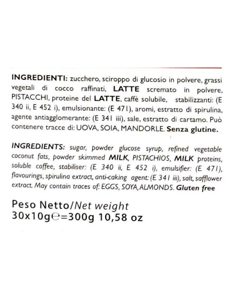 aroma light 30 capsule di gusto - pistacchio - compatibili nespresso: tuttocasashop.live: altro - bazar