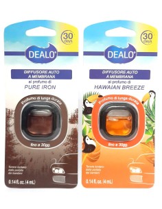 dealo deodorante per bocchette aria auto - 30 giorni - profumi assortiti: tuttocasashop.live: pulizia e cura della casa