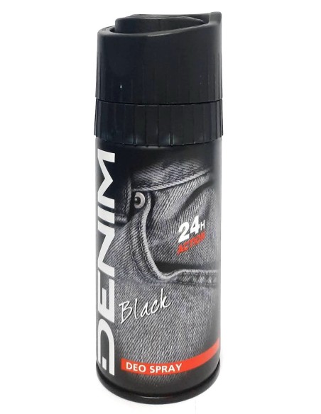 denim deodorante corpo - body spray 150ml - black: tuttocasashop.live: igiene e cura della persona