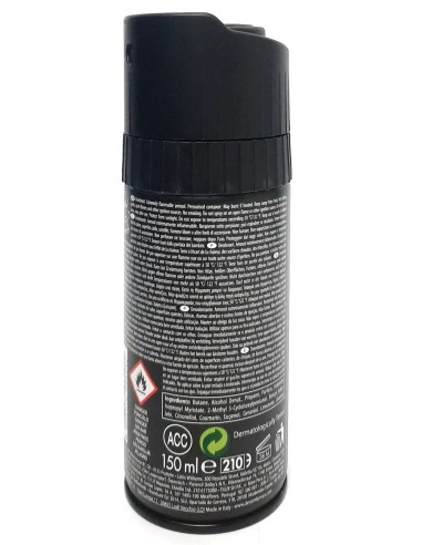 denim deodorante corpo - body spray 150ml - black: tuttocasashop.live: igiene e cura della persona
