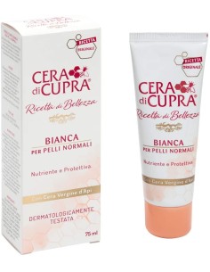 cera di cupra crema viso tubo 75ml - bianca - pelli normali: tuttocasashop.live: igiene e cura della persona