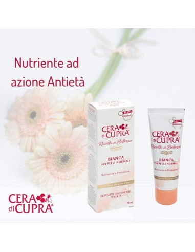 cera di cupra crema viso tubo 75ml - bianca - pelli normali: tuttocasashop.live: igiene e cura della persona
