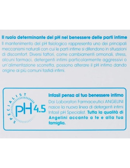 infasil detergente intimo - 200ml - prevenzione antiodore: tuttocasashop.live: igiene e cura della persona
