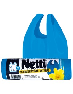 elios netti' 15 sacchi ultraresistenti 28l 52x70cm profumati - vaniglia: tuttocasashop.live: pulizia e cura della casa