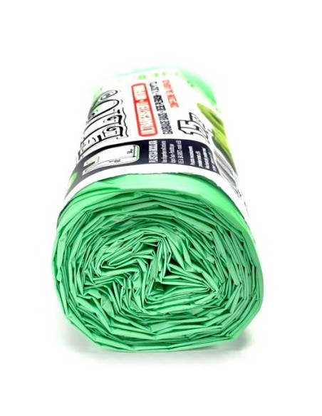 elios netti' 15 sacchi ultraresistenti 28l 52x70cm profumati - mela verde: tuttocasashop.live: pulizia e cura della casa